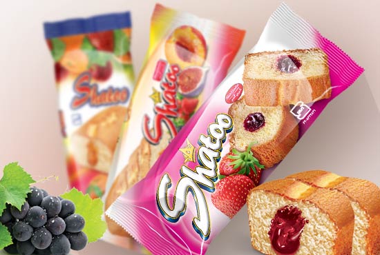 کیک مغزدار میوه ای شاتو